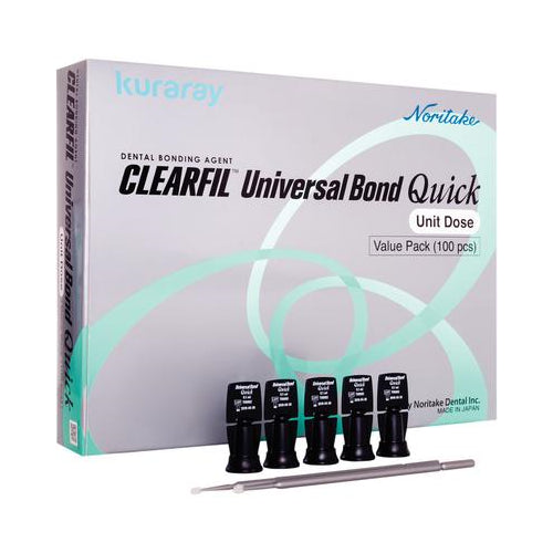 Kuraray America 3578KA Clearfil Universal Bond Quick Adhesive Unit Dose 100/Pk Kuraray America 3578KA Clearfil Universal Bond Quick Adhesive Unit Dose 100/Pk